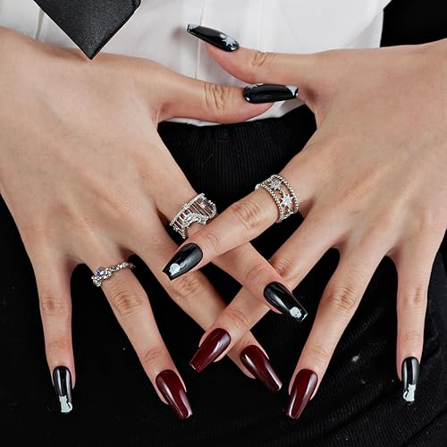 Miniatura 3 de GLAMERMAID Uñas a presión de Halloween 5