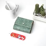 Pill Organizer,Weekly Travel Pill Case Box Medication Reminder Daily AM PM,Day Night 7 Compartments,for 4 Times A Day,7 Days a Week-Includes Leather PU Carrying Case(1-Carved Green)