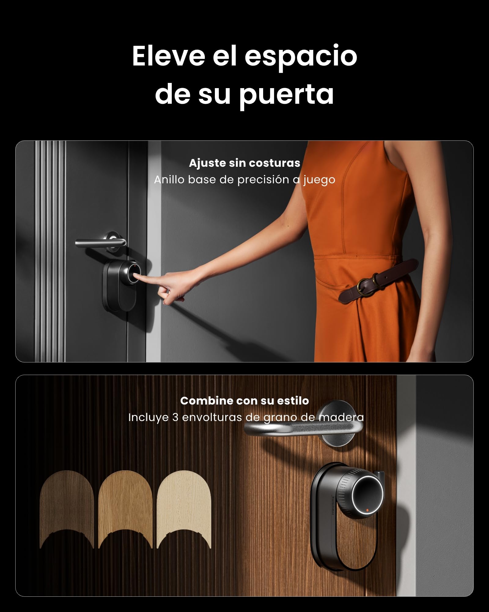 SwitchBot Wi-Fi Smart Lock Ultra con videotimbre, Teclado táctil, Lector de Huellas, Perfil Europeo, IP65, Compatible con Matter, Alexa, Google y IFTTT