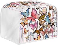 Vista 10 de Coldinair Cubierta para tostadora de dos rebanadas con estampado de aguacate, cubierta de electrodomésticos pequeños con diseño de frutas