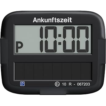 Needit Park Micro Solar Electronic Parking Disc [New Model 2025] I Infinite Energy, Zero Battery Change | Only Parking Disc i