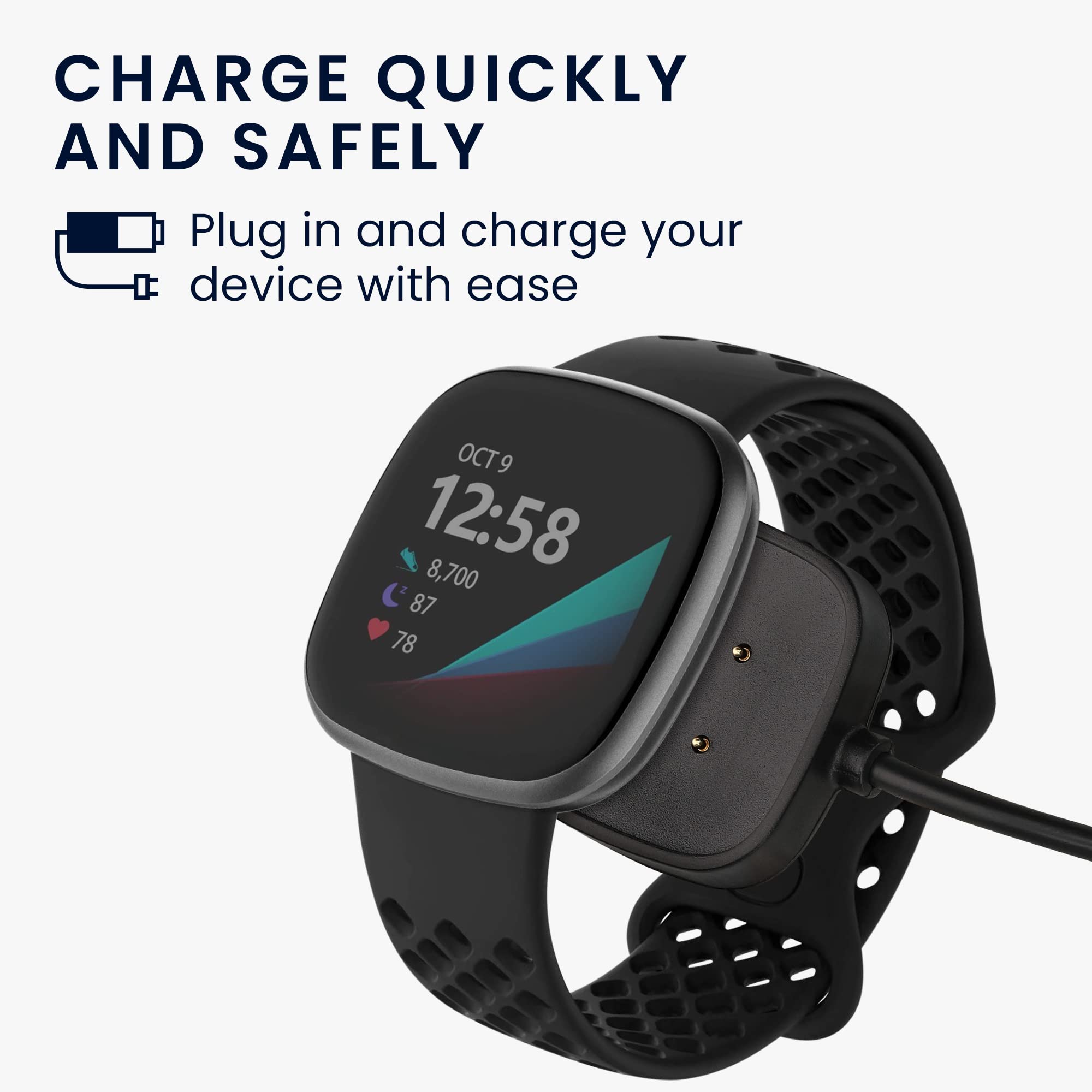 Amazon.co.jp: kwmobile 充電ケーブル 対応: Fitbit Versa 4 Amazon.co.jp: kwmobile 充電ケーブル 対応: Fitbit Versa 4