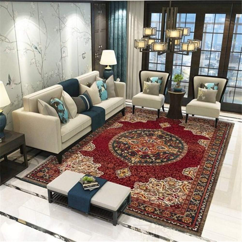 Tapis persan traditionnel Love Home : créez un salon vintage et chaleureux