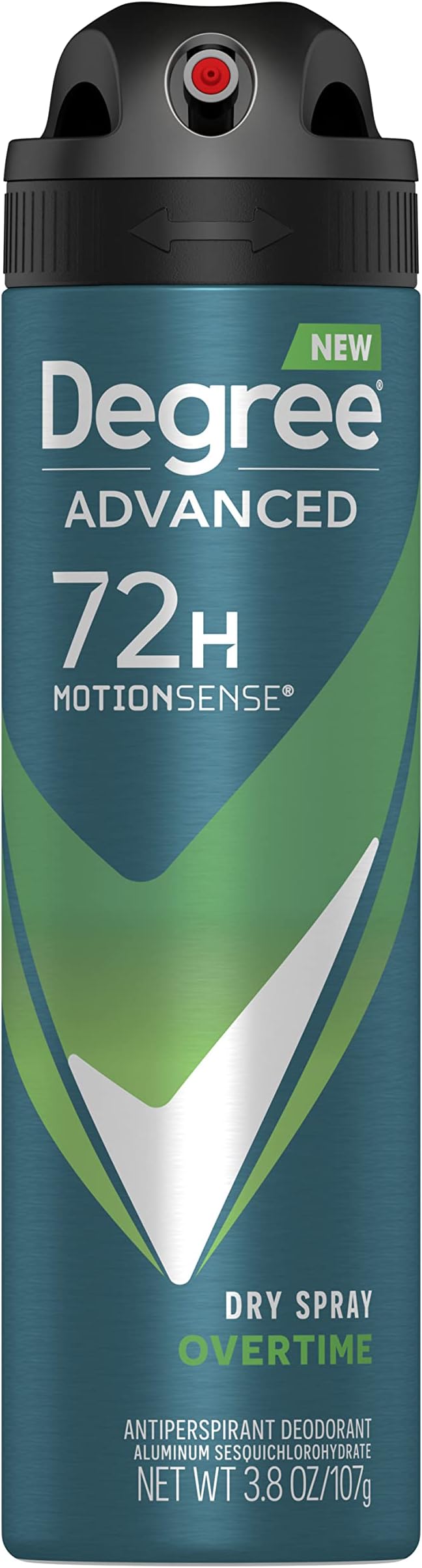 Men Antiperspirant Dry Spray Overtime Deodorant For Men With MotionSense Technology 3.8 oz