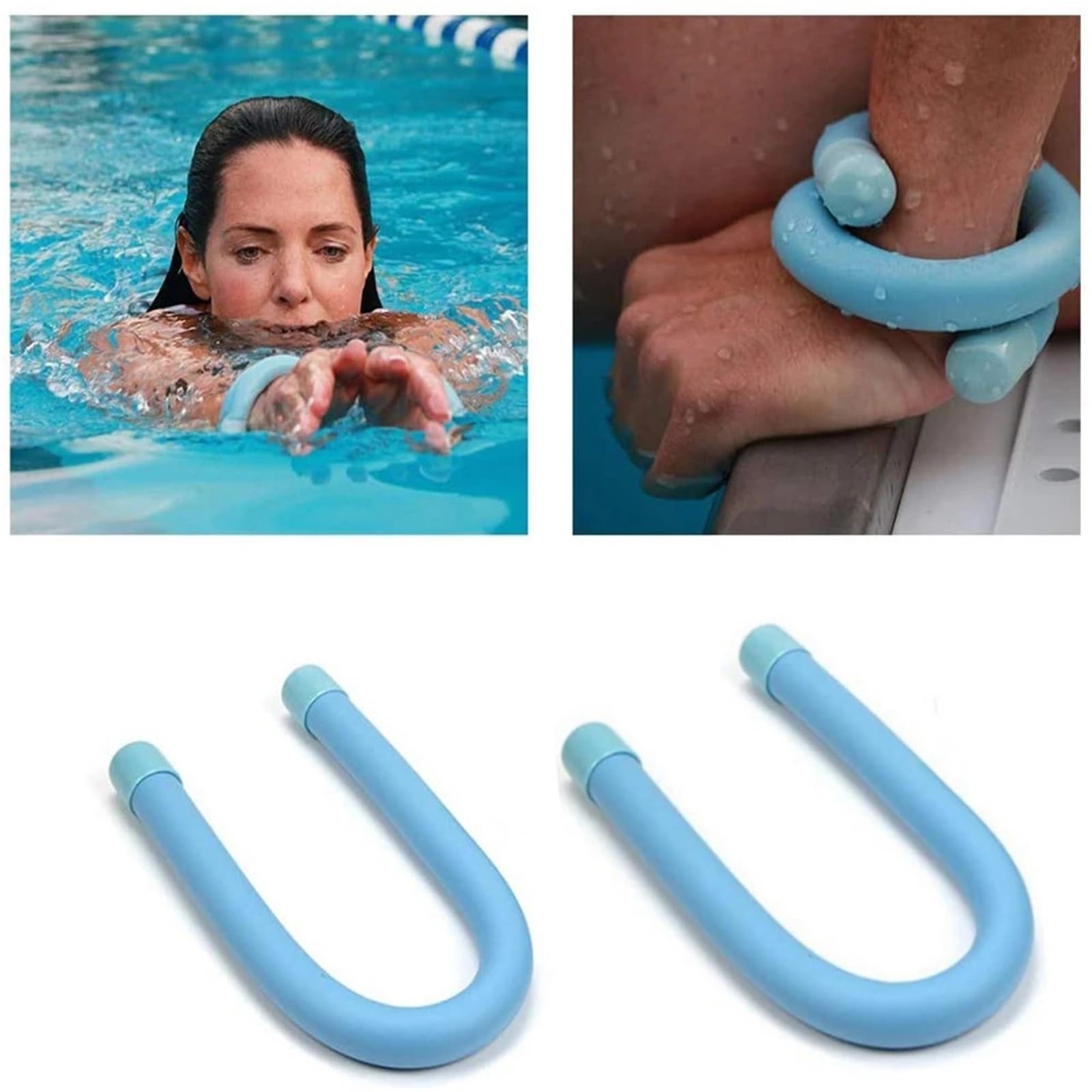 Cavigliere Pesi Polsino portante for esercizi di nuoto, yoga e corsa, 0,5 kg, nero
