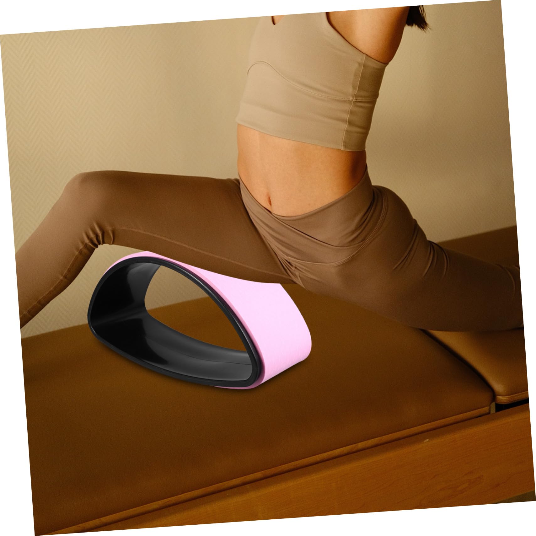 BESPORTBLE Flexibler Yoga Ring aus Eva und TPE für Frauen mit Hoher Druckbeständigkeit für Rücken und Schulterdehnung Nachhaltiges Fitness Zubehör für Yoga Training zu Hause Zufällige Farbe