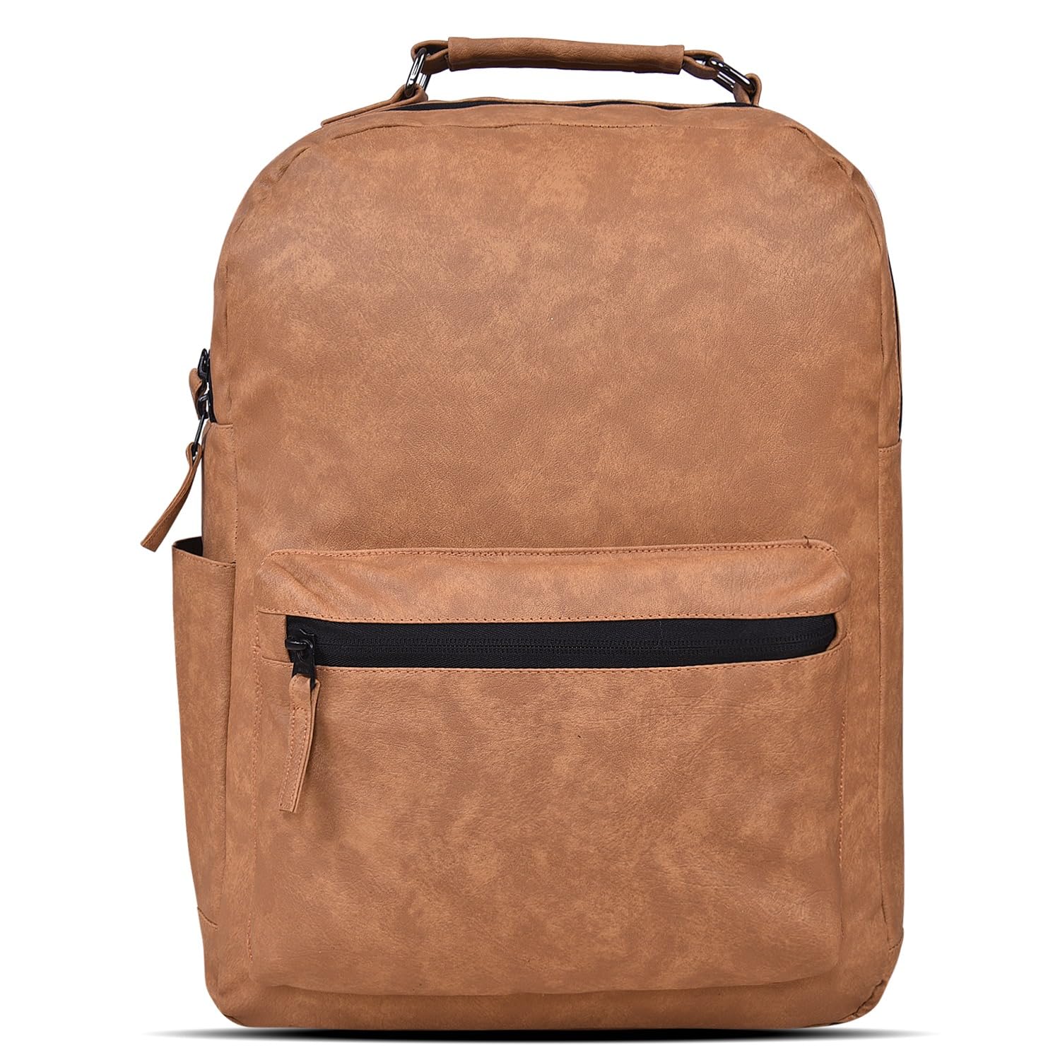 Hexagon Laptop backpack for Men Bags for mens Travel Backpack Laptop bag 15.6 inch Laptop bag for Women | Tan (B0D6R19PJ5) Amazon Price History, Amazon Price Tracker