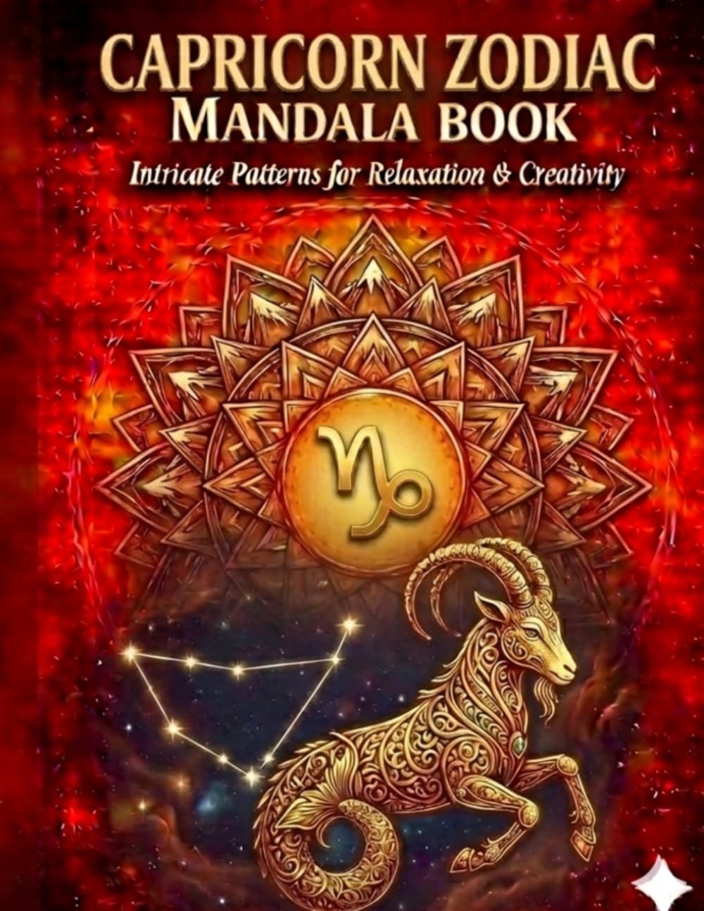 Capricorn Zodiac Mandala Book: Mandalas Celebrating the Disciplined and Ambitious Spirit of Capricorn. (Zodiac Mandala Series)