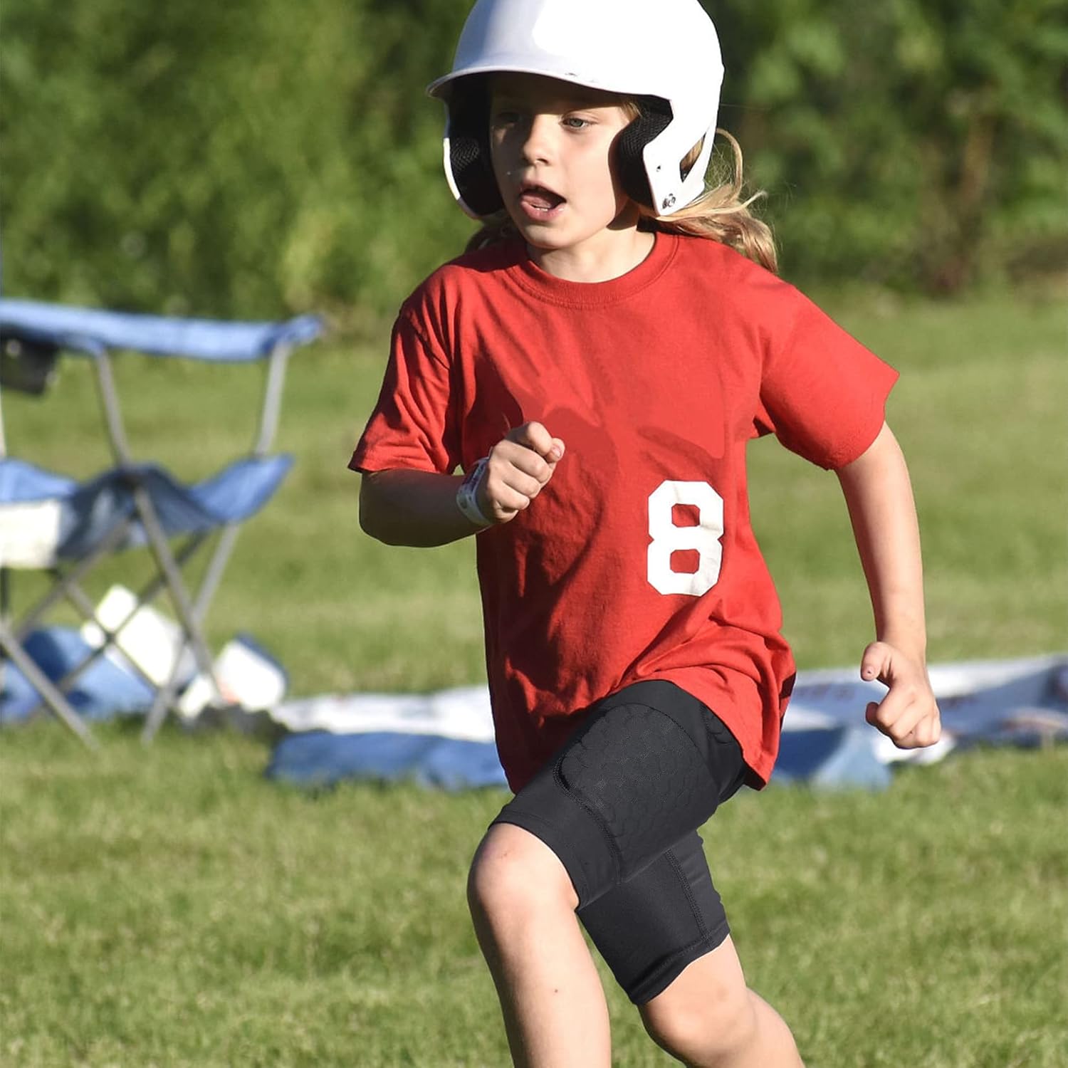 Youth Padded Shirt and Football Girdle Compression Pad Shirt for Rib Protector Chest Protector Undershirt