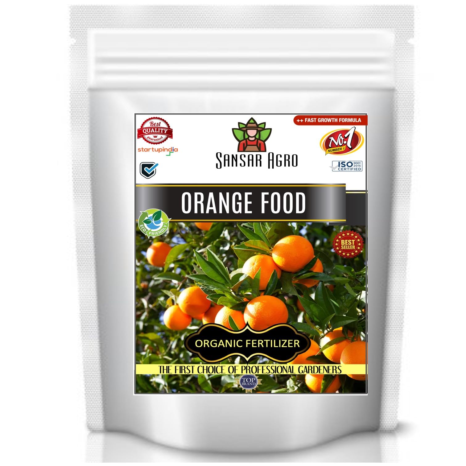 Sansar Agro® Orange Food Essential Organic Fertilizer for Orange Plants, Double Filtered with All Required Nutrients and Active Micro-Organism (400 gm)-picture-55