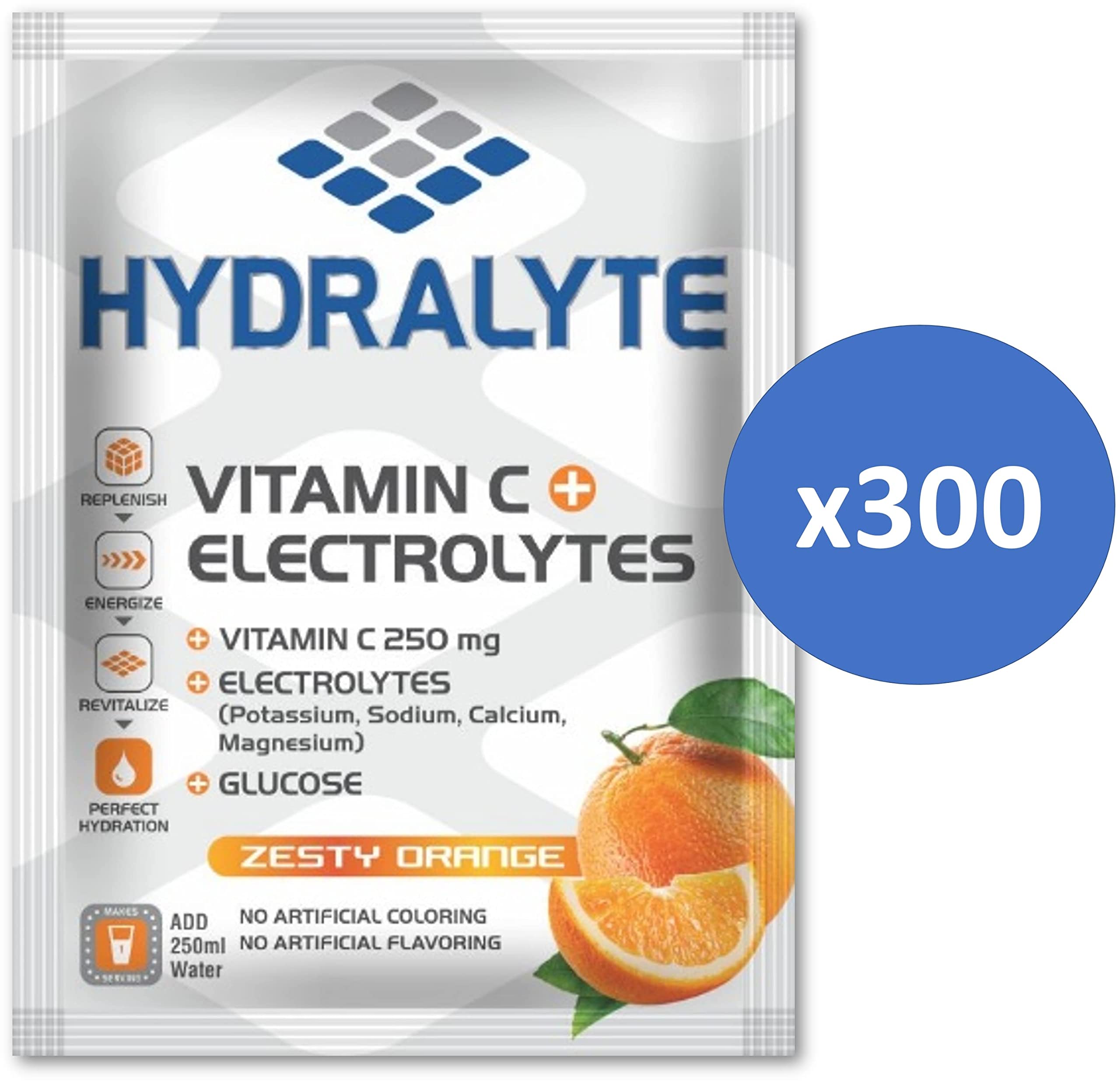Buy Hydralyte Vitamin C + Electrolyte Hydration Sports Drink Powder Mix