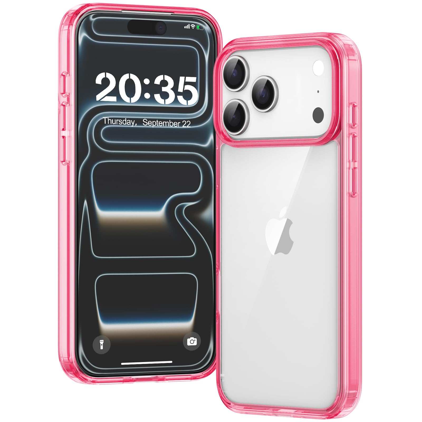 Clear Case for iPhone 15, Ultra Thin, Shockproof TPU Cover, Anti-Yellowing, Crystal Clear, Phone Case for Apple iPhone 15 - Clear — view 345