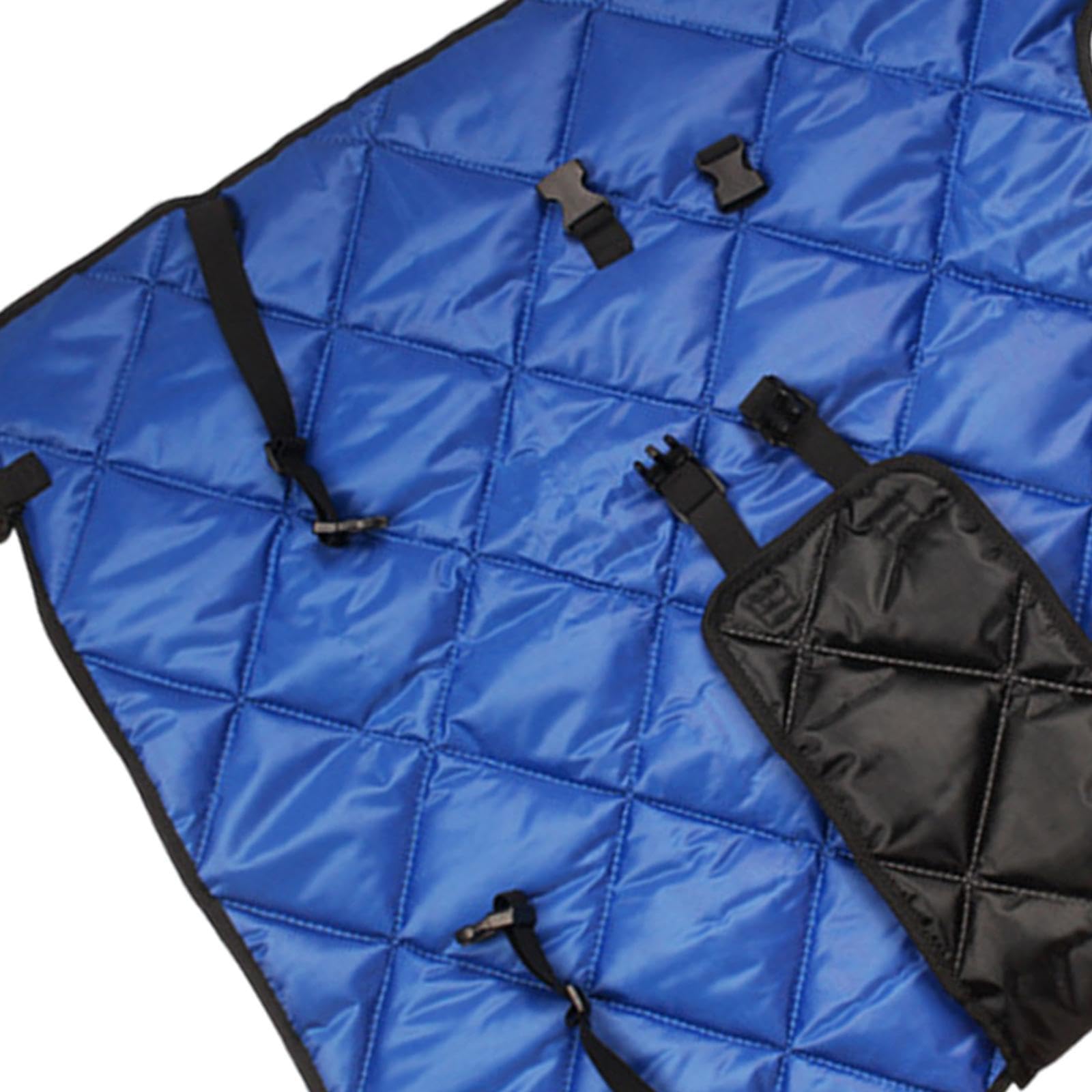 Manta para Terneros, Chaqueta Térmica para Vacas, Chaleco Cortavientos Resistente Al Frío E Impermeable para Terneros.