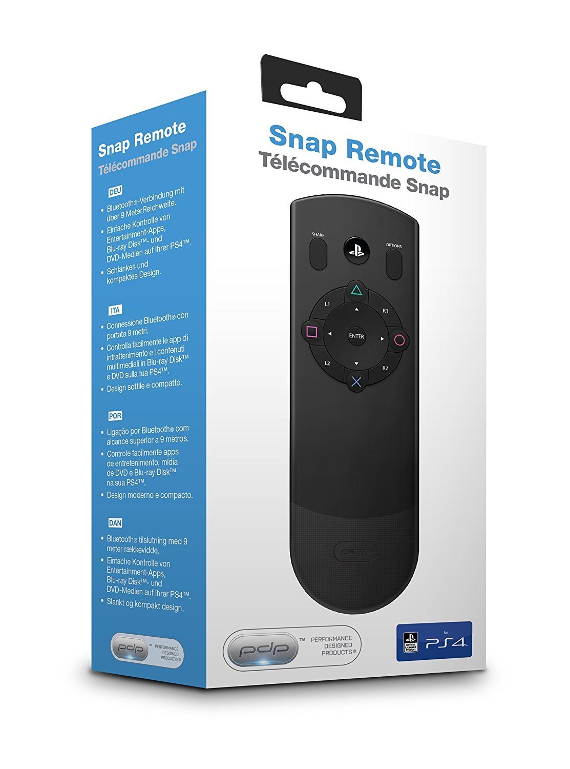 Pdp Remote For Sony Ps4 Media Remote PDP Official PlayStation