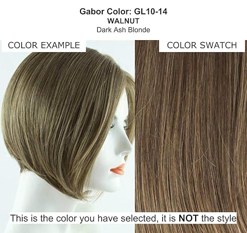 Miniatura 6 de Top Pefect - Peluca de cabello GL 56-60 con clip de 10 pulgadas de largo sintético Flexlite oculta la cabeza de corona adelgazante, paquete de