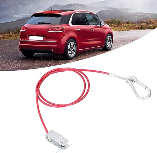 Miniatura 5 de Cable de seguridad de remolque de 3.3 pies, cable de seguridad de remolque resistente, cable de seguridad de remolque, cable de freno de remolque