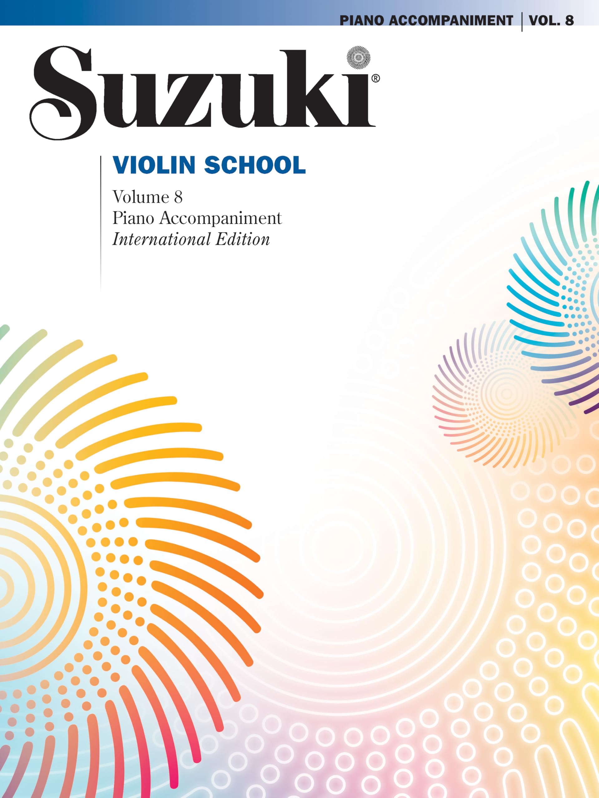 Suzuki Violin School, Vol 8: Piano Acc.