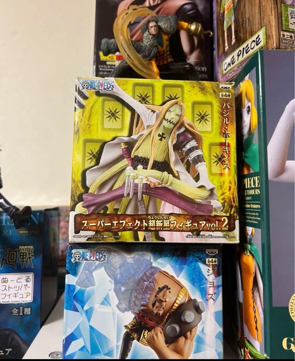 ワンピース　エフェクト能力者フィギュア　新品未開封　エースジョズマルコティーチ ワンピース エフェクト能力者フィギュア 新品未開封 エース