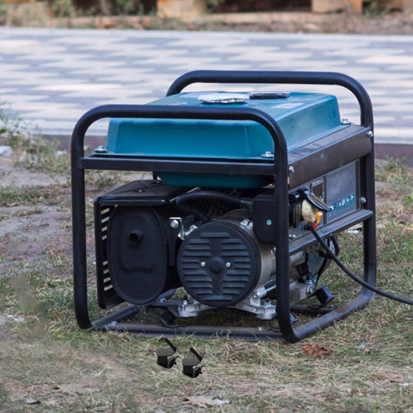 CALLARON Supporti Antivibrazione in Gomma 4 Pezzi per Motori 188f 190f Riduzione Rumore e Vibrazioni per Generatori da 2kw a 3kw