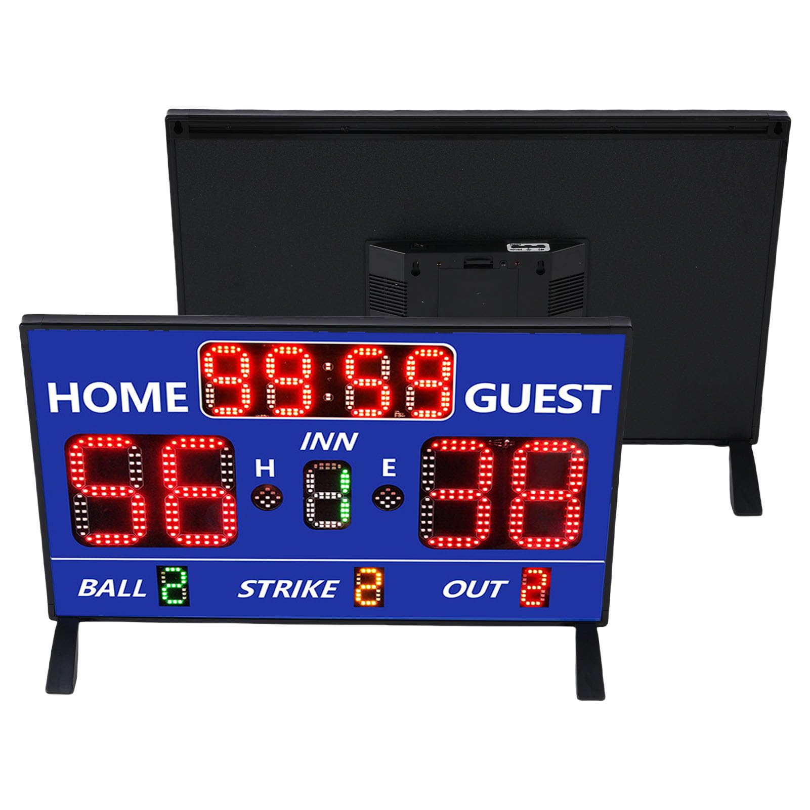 FILFEEL Tabellone Softball Elettronico Baseball Segnapunti Display LED 12