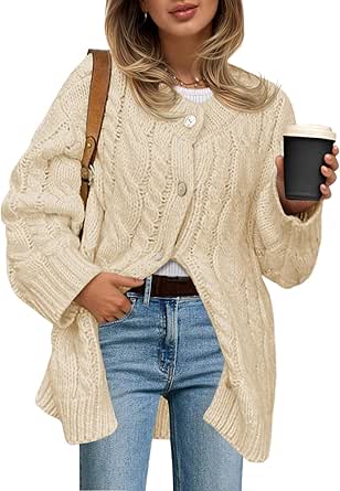 Crew Neck Long Sleeve Button Up Cardigan Sweater Dress With Belt Office Elegant Knitted Midi Dress