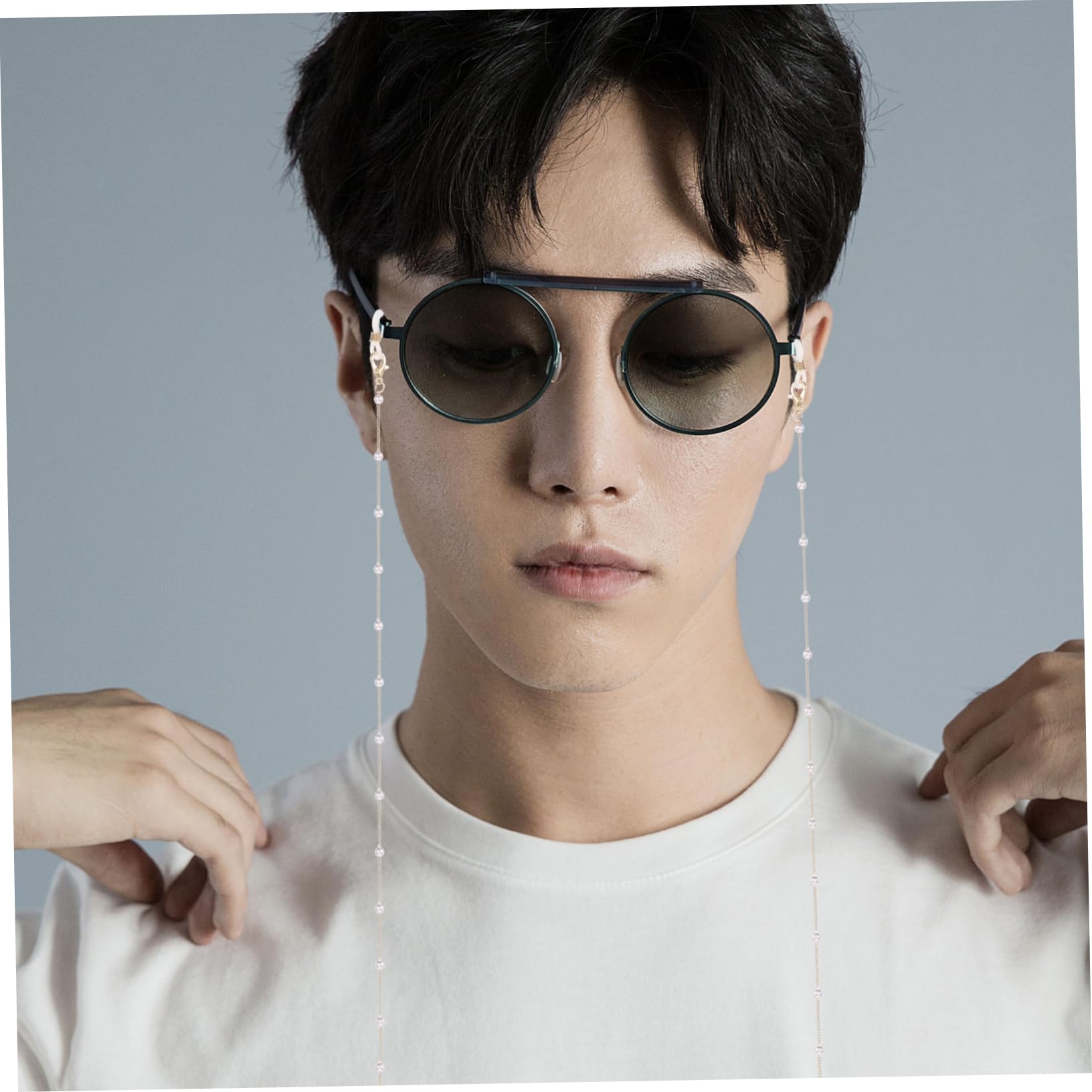 30stücke Teiliges Brillenketten Mit Perlen Und Maskenhalter Anti-verlust Brillenband Bunten Farben Für Sport Und Freizeit Für Damen Und Herren
