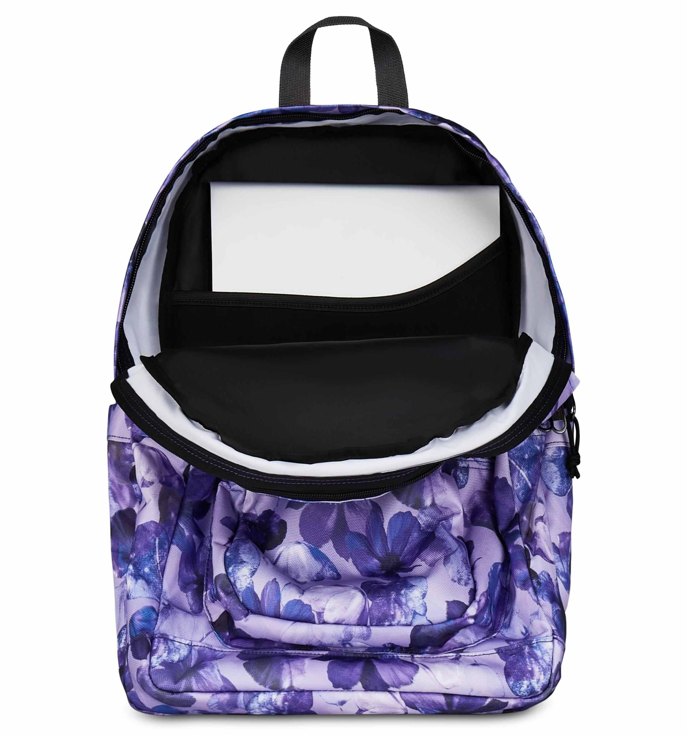 Invicta Zaino Scuola Jelek, Viola, Doppio Scomparto Con Tasca per PC e Tasca per Borraccia, 34 lt, Scuola Media e Superiore, Zaino Ragazza