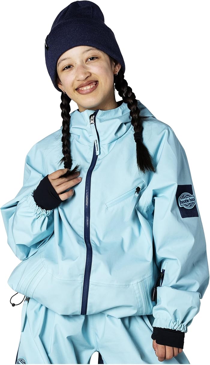 Детская куртка Hootie Hoo Steeze 2l Shell, цвет: Синий — фото 2