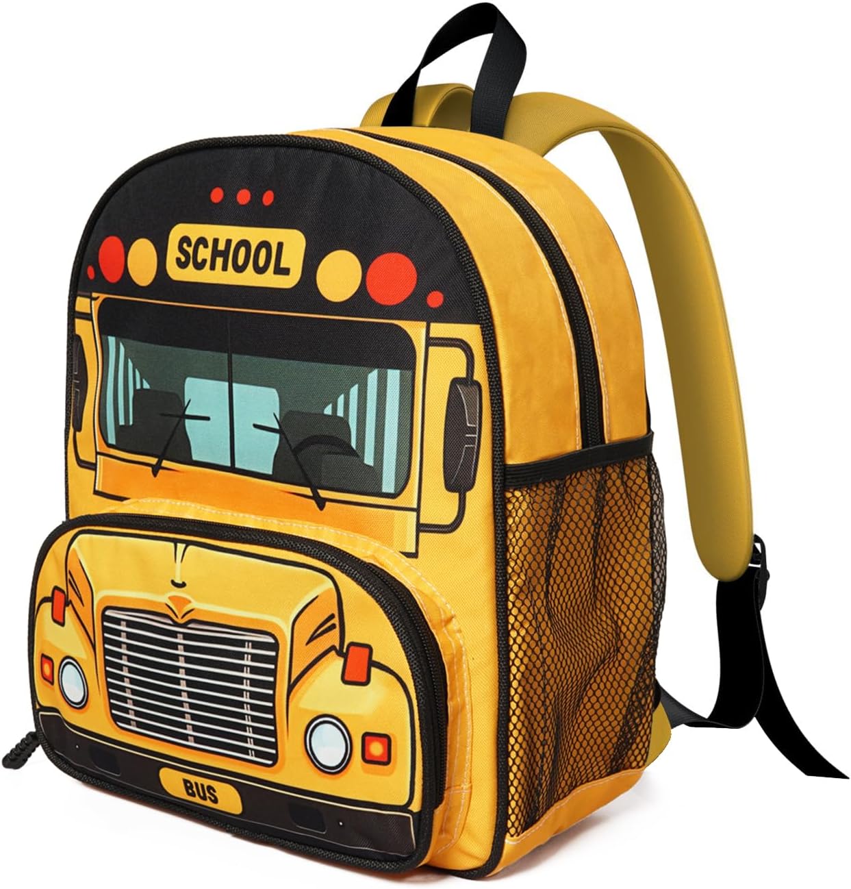 Toddler Backpack for Girls 3-8: Preschool Kindergarten Backpack - Cute Kids Backpacks for Girls Boys-School Bus