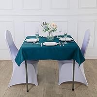 Vista 206 de Rectangle Tablecloth 90x132 inch Washable Polyester Fabric Table Cloth for Wedding Party Dining Banquet Decoration（90x132, Turquoise）