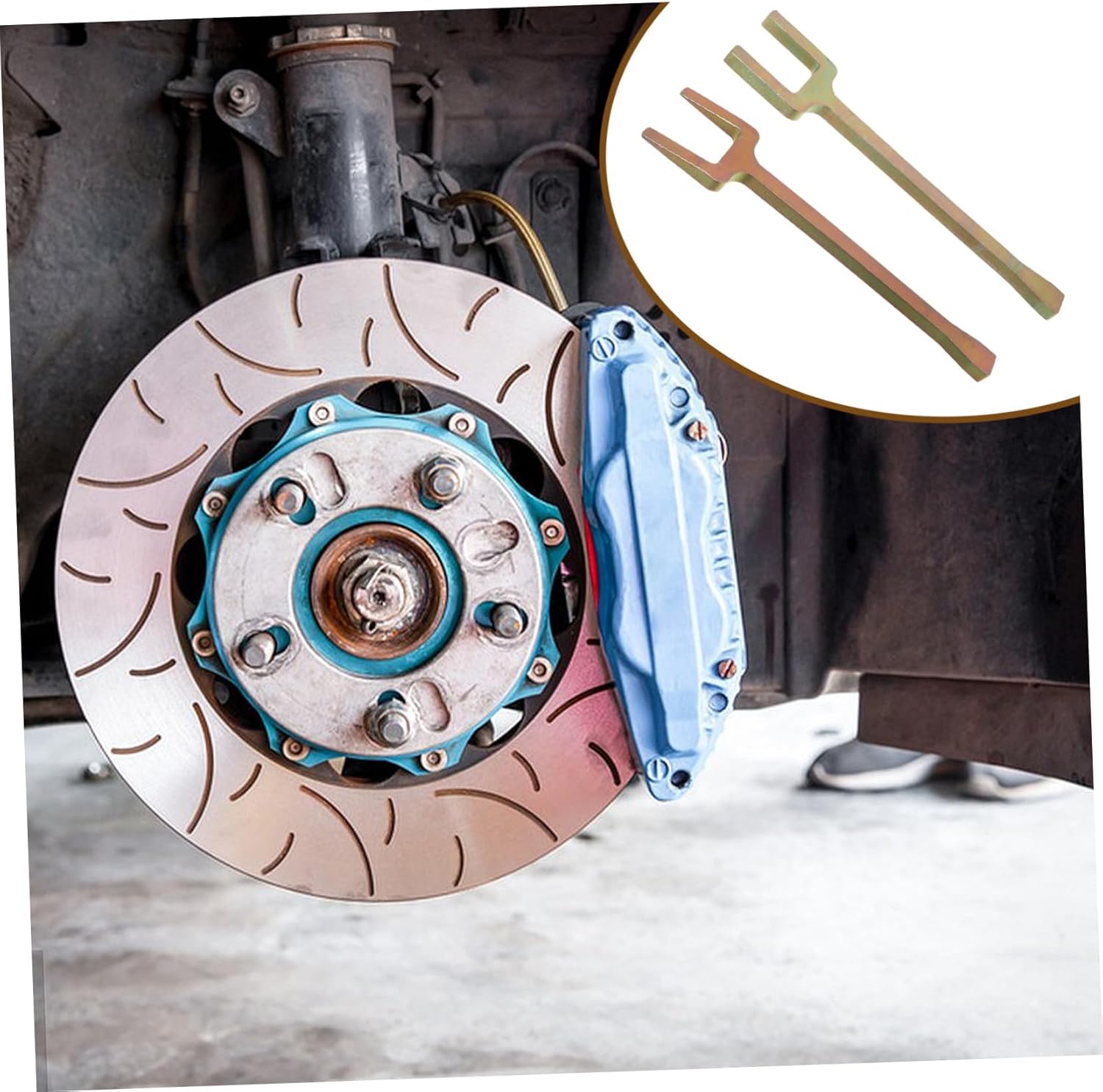 Axle Removal Tool Set Heavy Duty Ball Joint Separator for Front Wheel Drive Cars Automotive Axle Puller Quick Disconnect for Mechanics