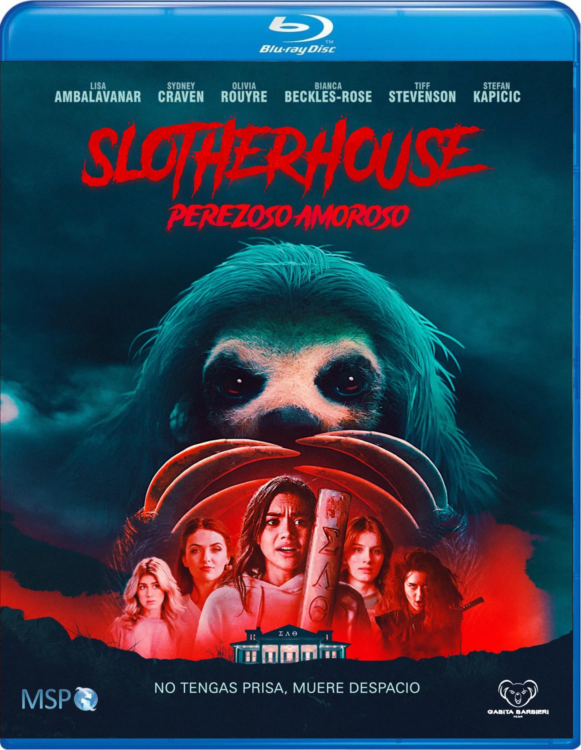 Perezoso Amoroso Slotherhouse BluRay 2025 Película Terror Comedia Colección
