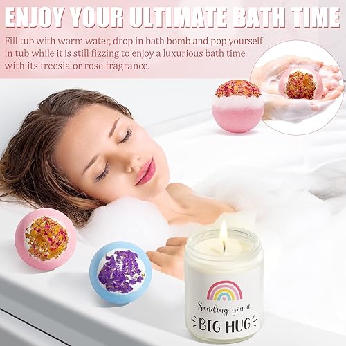 Miniatura 7 de Regalos para mujeres, regalos de cumpleaños inspiradores para mujeres, paquete de cuidado personal, cestas de regalo para amigos después de la