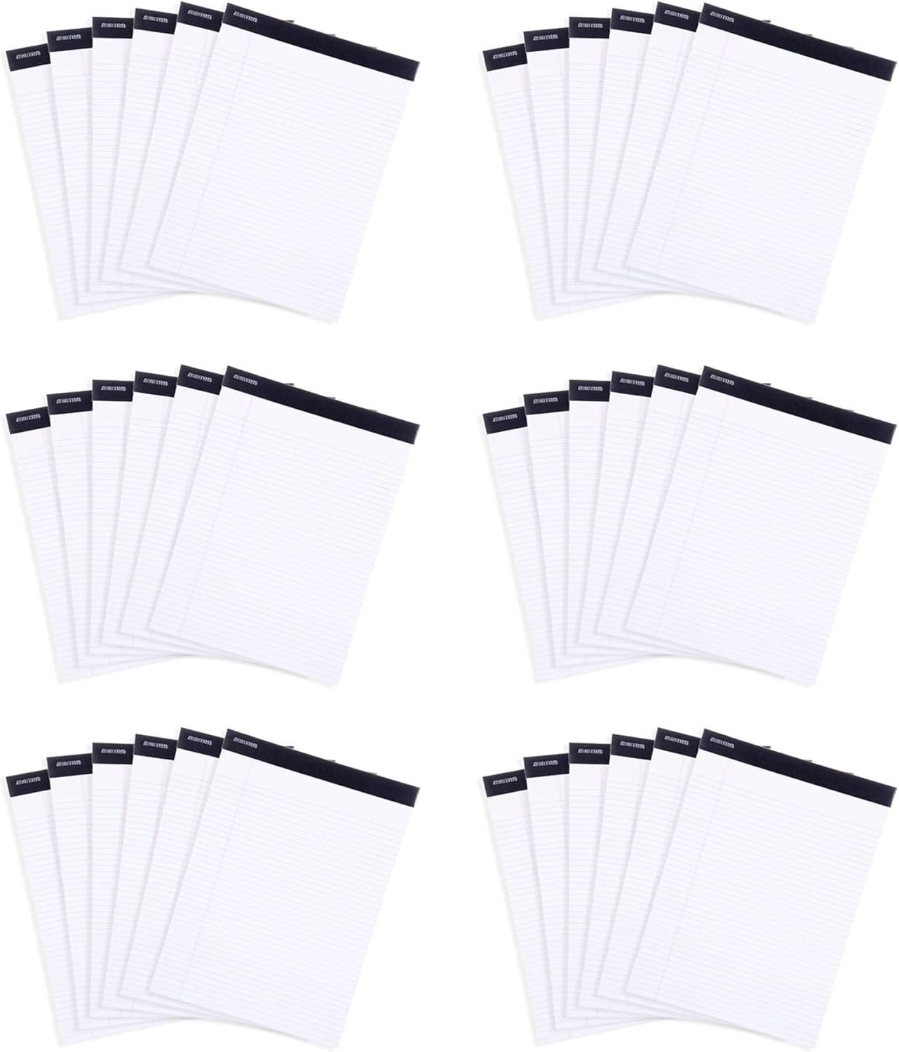 Mintra Office Legal Pads, ((xBasic, 5in x 8in, Narrow