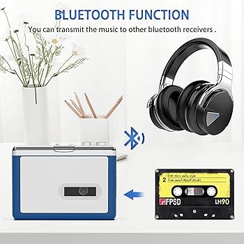 Amazon.co.jp: Y＆HポータブルBluetoothカセットプレーヤー