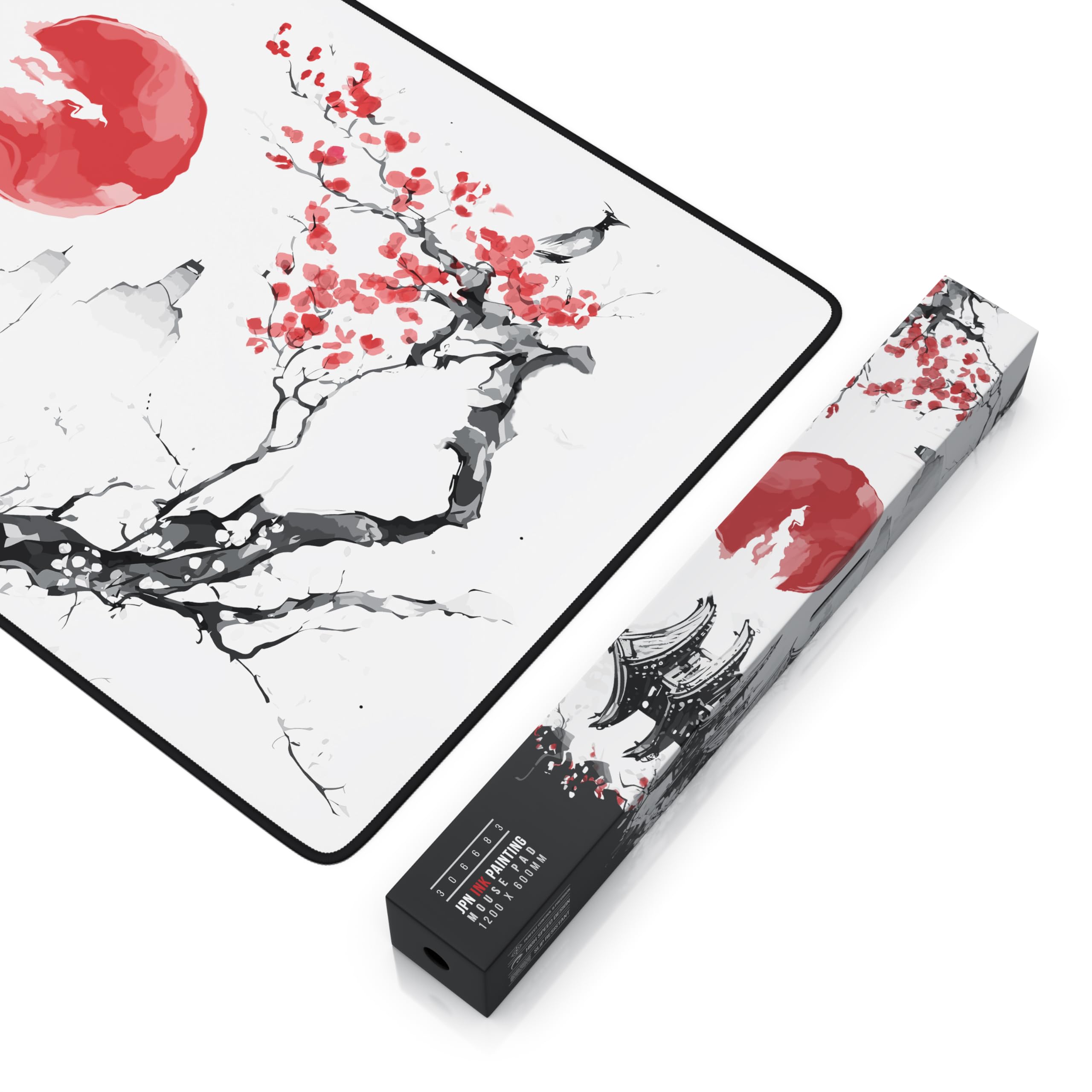 TITANWOLF Tappetino per Mouse XXL 1200 x 600 – Office Mousepad – Controllo preciso del Mouse migliora la velocità e la precisione – Tenuta Stabile – Lavabile – Sottomano per Ufficio e casa