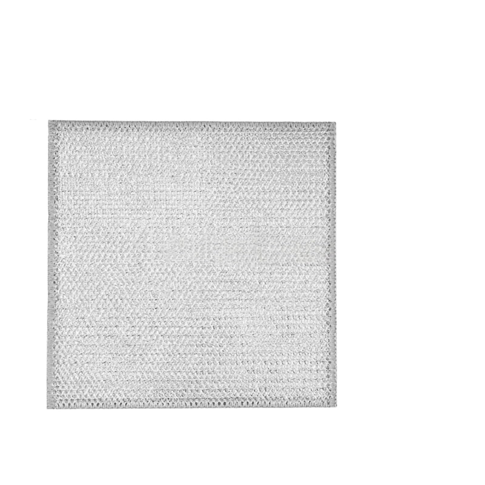 WZPTLKIBAD Microfiber Dishcloth 20x20cm Silver Wire Cleaning Cloth