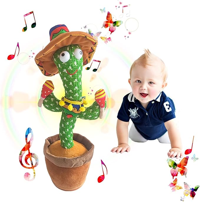 Vocloud Dancing Cactus Talking Cactus Baby ToysInfant