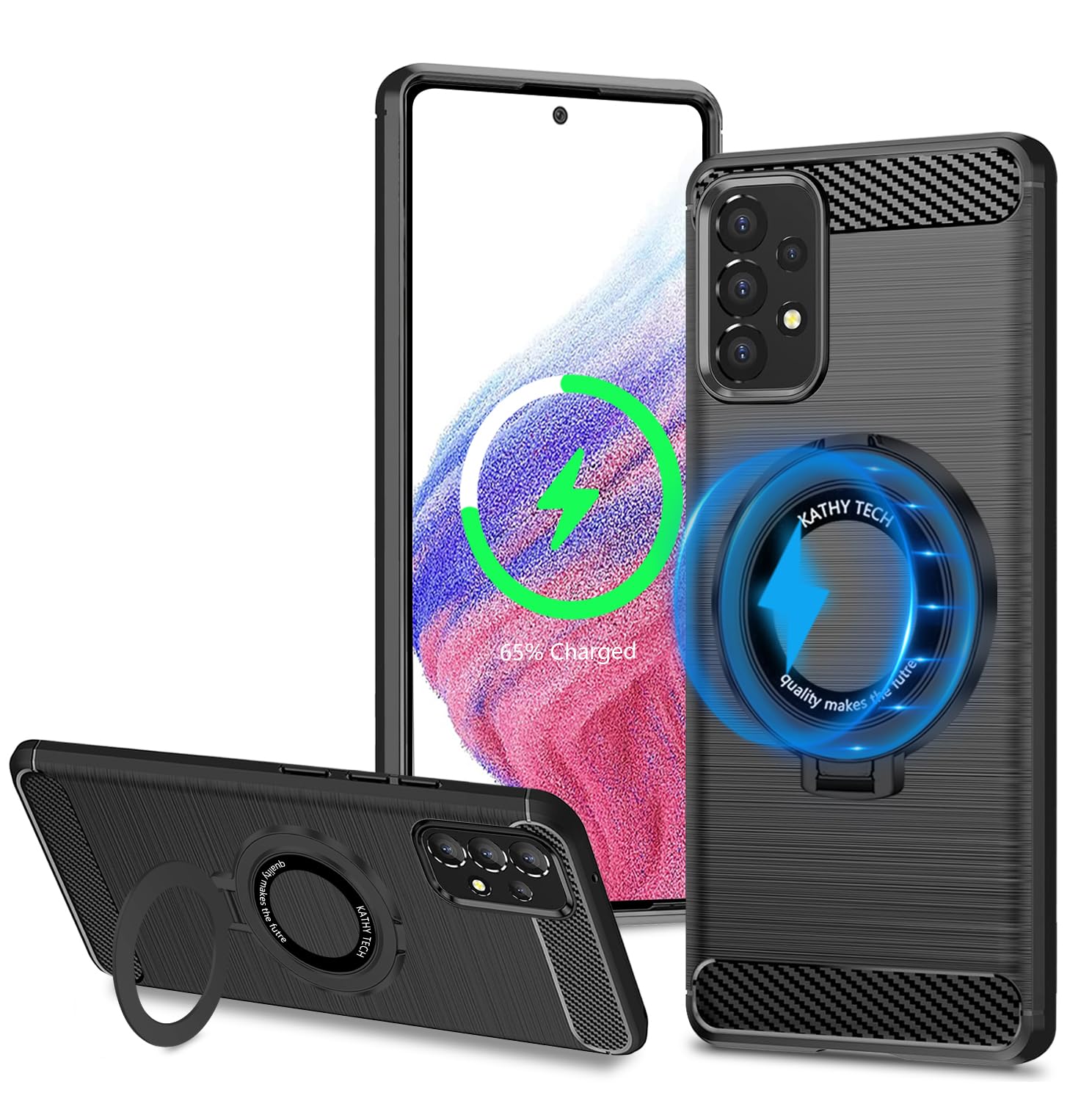 Amazon.co.jp: Moto G53j / G53y 5G ケース Magsafe対応 リング