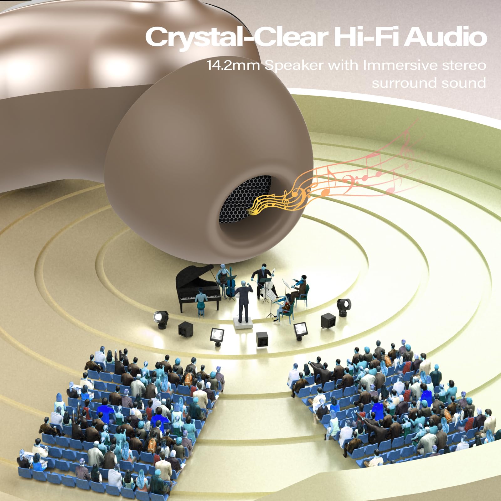 Bluetooth Schlafkopfhörer Mit ANC - Ultraleise Ohrhörer Speziell Für Seitenschläfer Und Empfindliche Schläfer