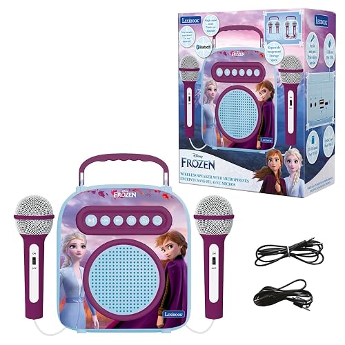 Lexibook, La Reine des Neiges Enceinte Portable, BTC050FZ