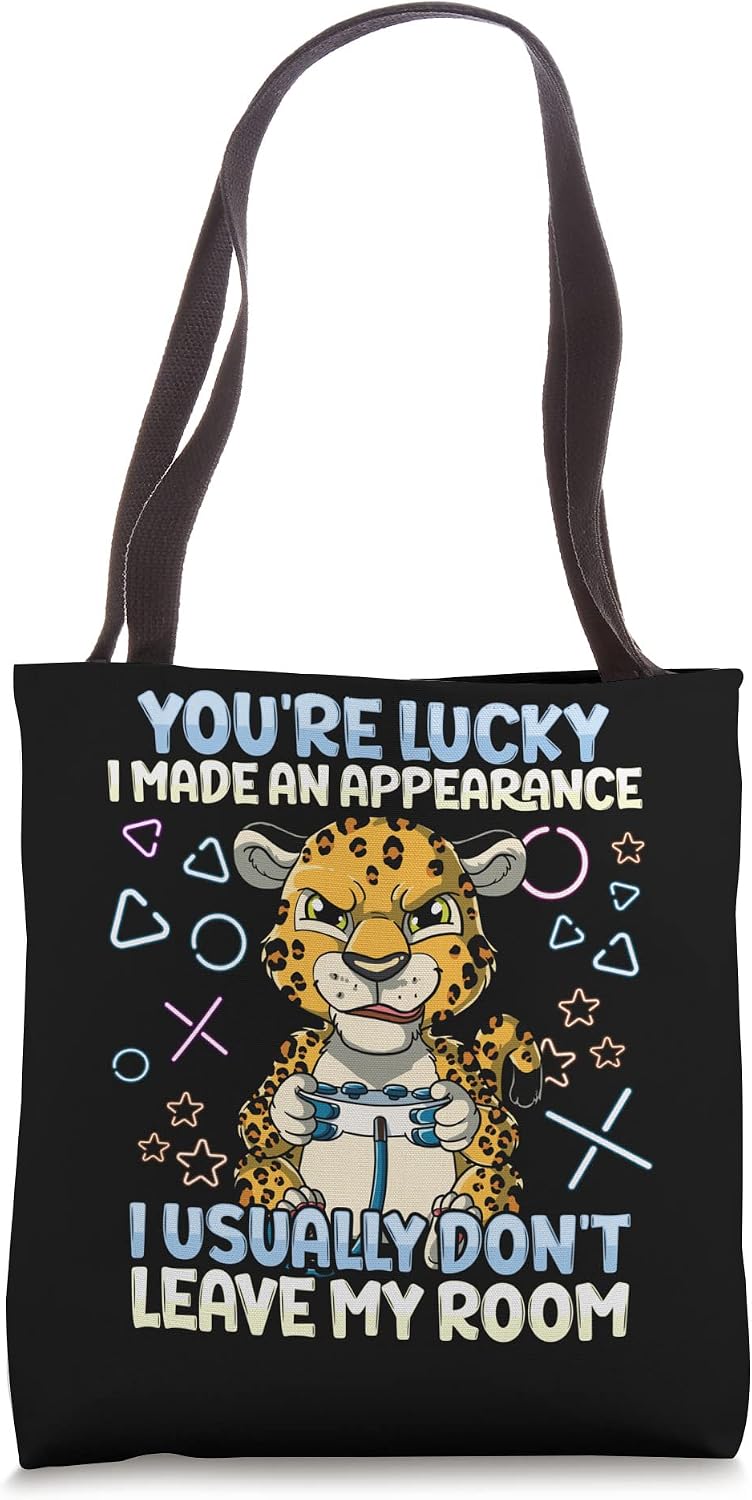 Leave My Room Gamer Tote Bag