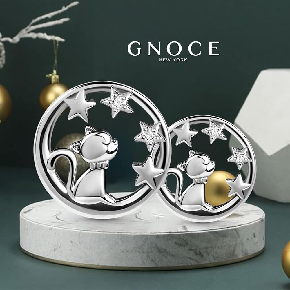 Charm Cane In Argento 925 Con Bordino Nero - Per Bracciali E Collane - Regalo Perfetto Per Amanti Degli Animali - Foto 4