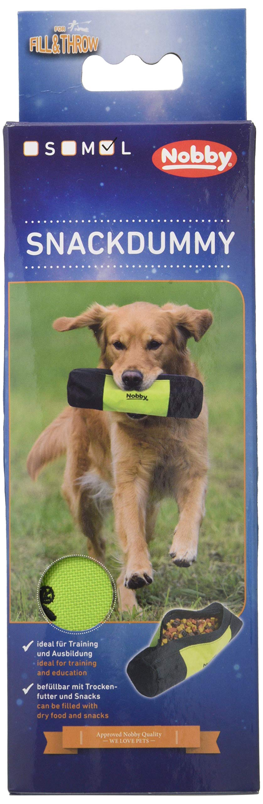 Nobby 79687 Snack Dummy, Verde