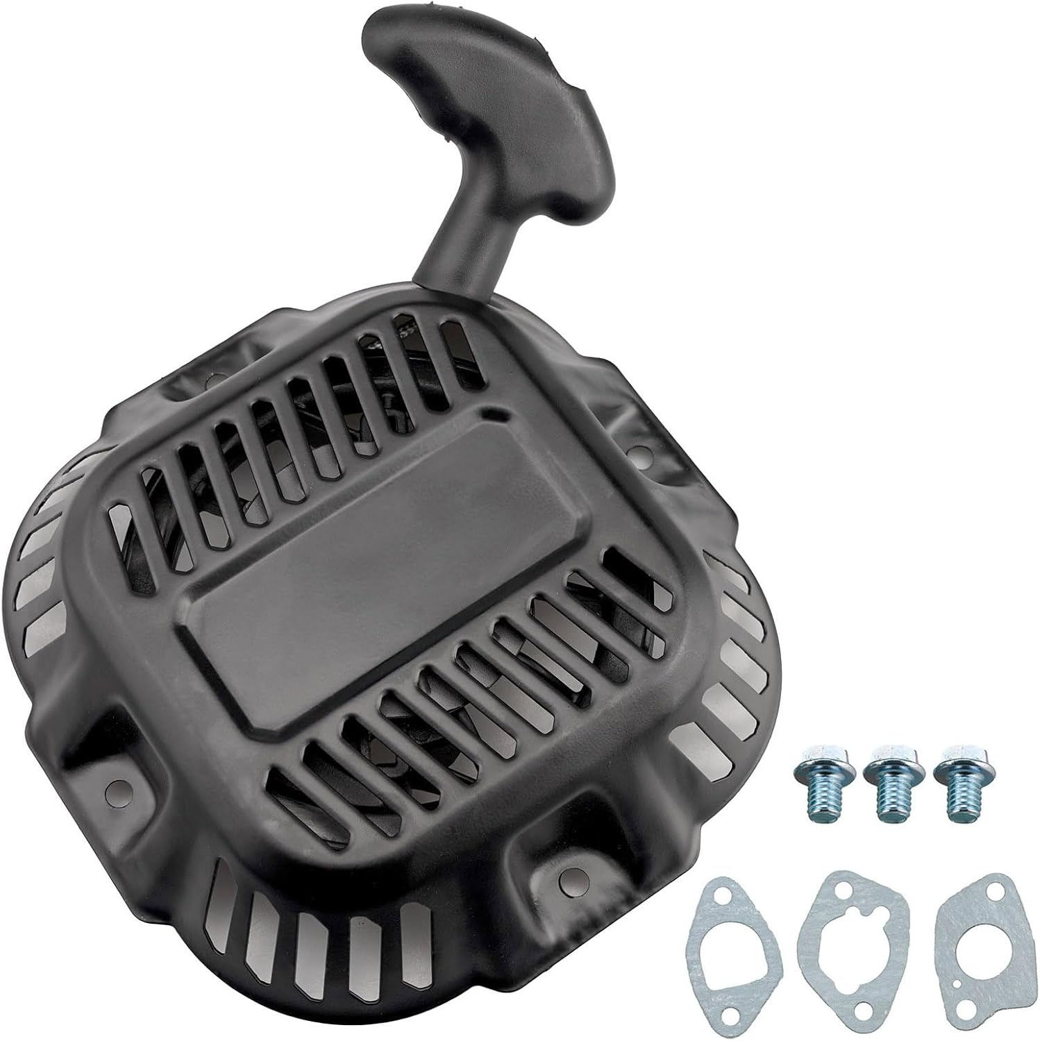 Ruma 0J08074SRV 0J08071SRV Pull Start Recoil Stater Assembly Compatible with Generac 0J08070SRV 0K68130112 196cc 208cc 212cc Engine Generator GP3250 GP3300 GP3600 and More