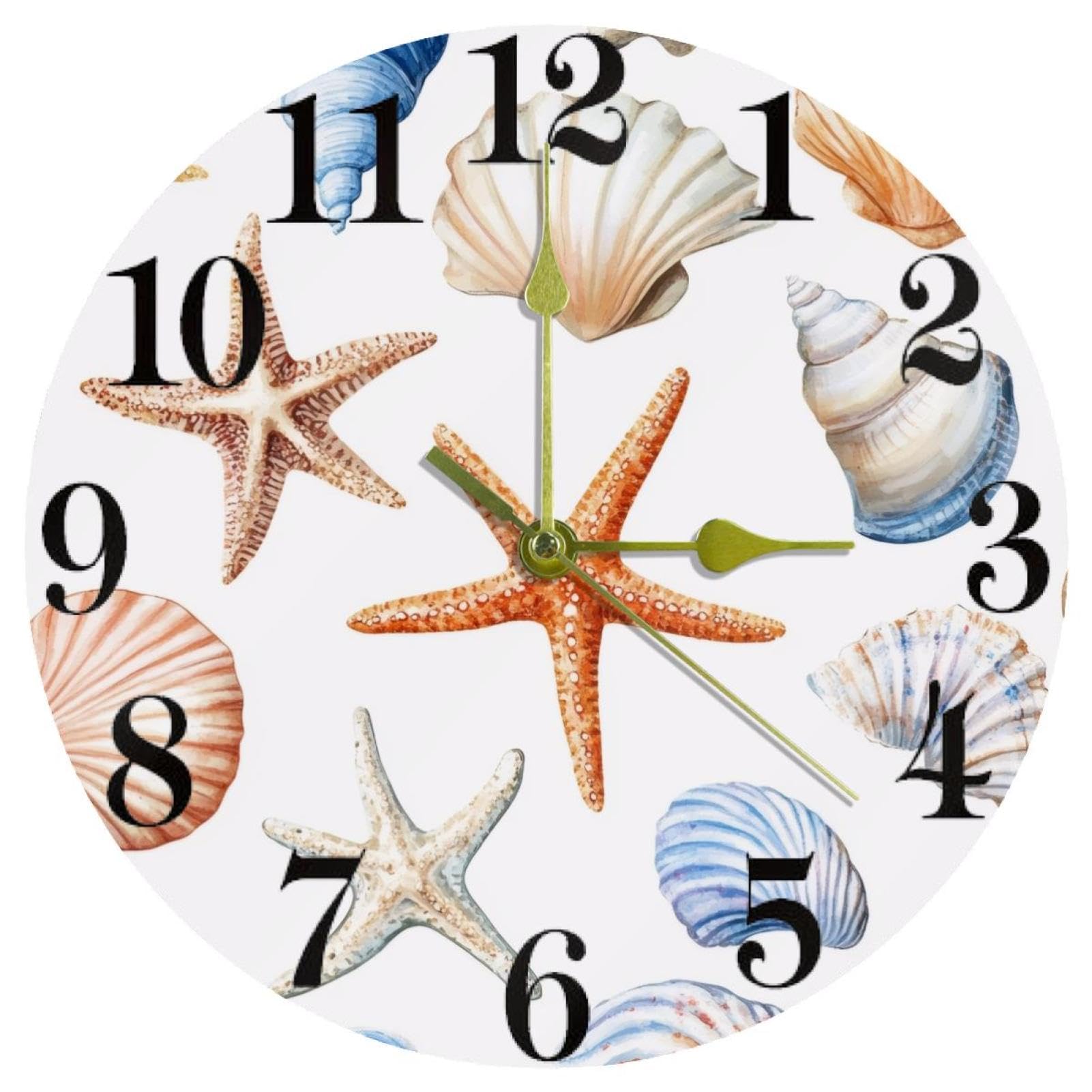 Horloge murale sans tic-tac pour retrouver le sommeil et le calme dans votre chambre à coucher