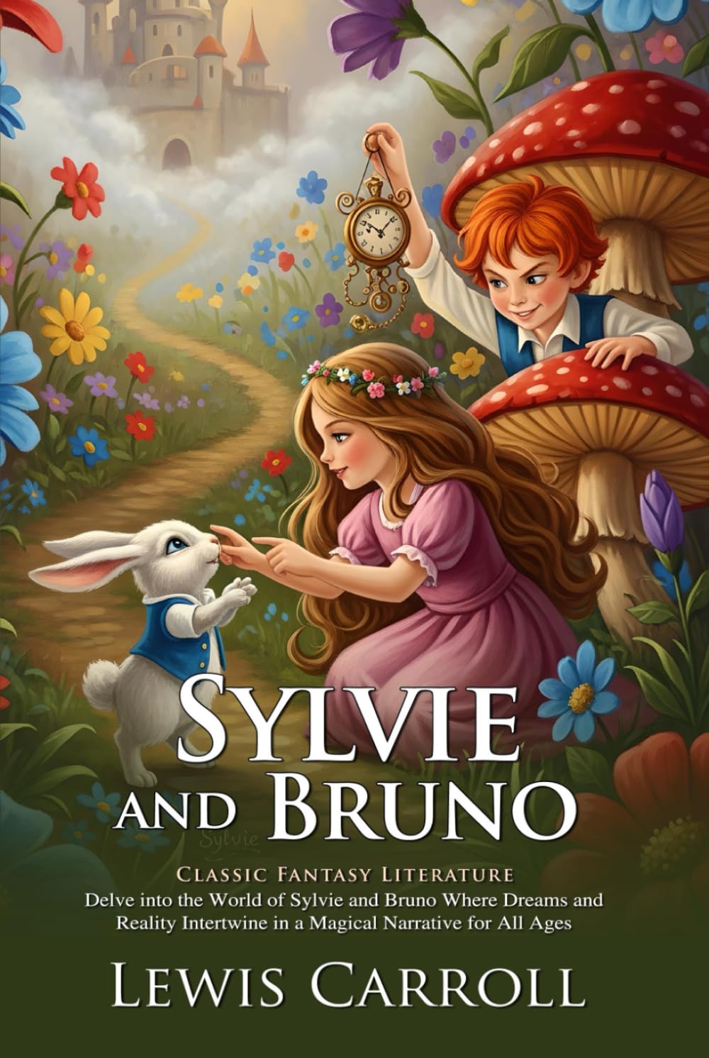 Sylvie and Bruno: A Timeless Fantasy Story for Curious Readers: A Victorian Fantasy Filled with Wonder and Thought - Illustrated Edition with Author Biography