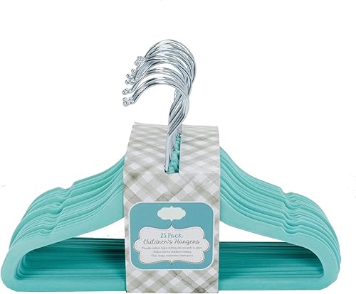 Miniatura 5 de Home Expressions Perchas de terciopelo ultrafinas de alta calidad, perchas de ropa que ahorran espacio, perchas antideslizantes para niños,