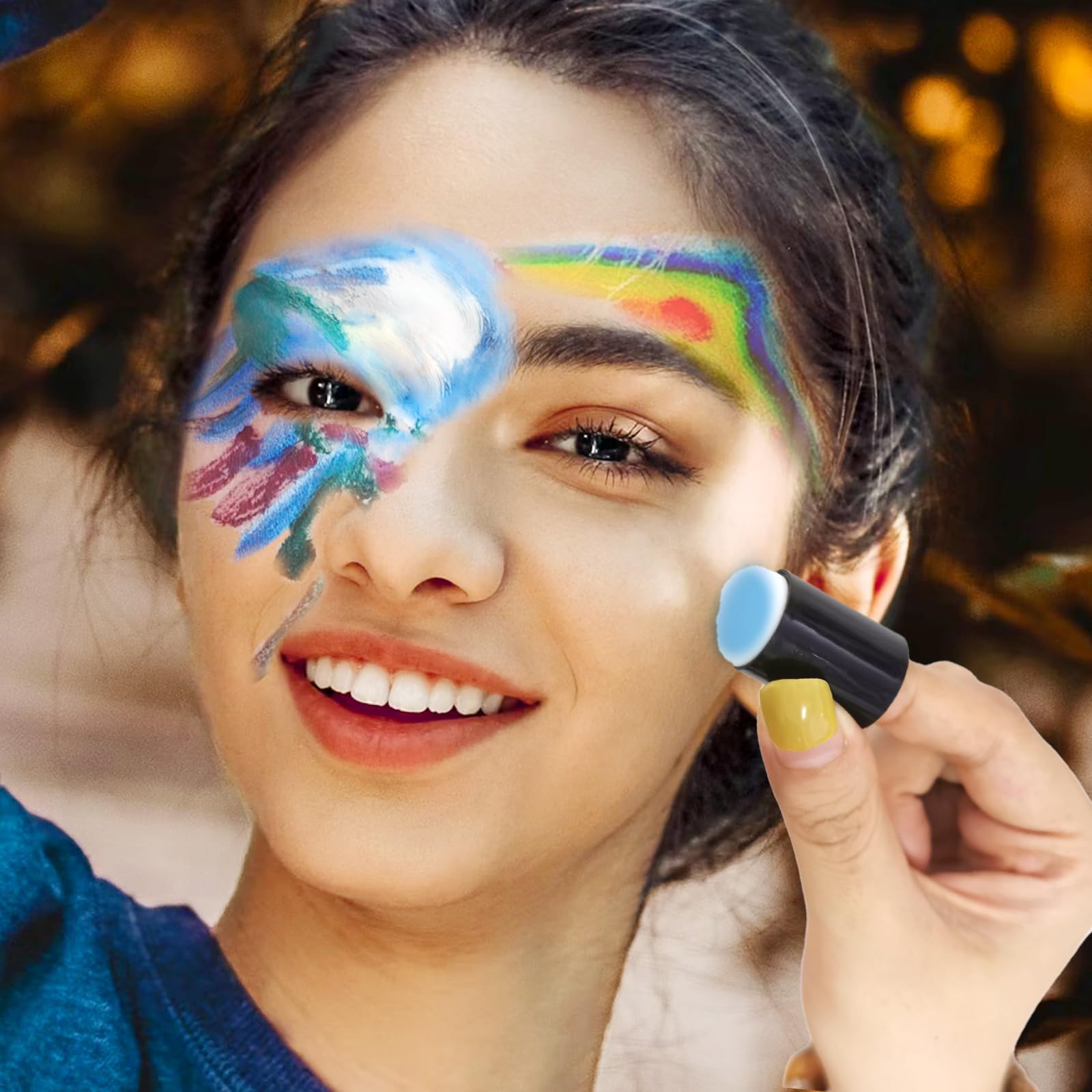 Set 10 Spugnette Per Dita Per Pittura - Per Tempere, Colorazione, Fai Da Te - Foto 9