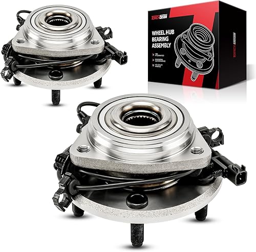 Miniatura 32 de Conjunto de cojinetes de buje de rueda delantera Torchbeam 513347 para Mazda CX-5 2013-2022, 2014-2021 Mazda 6 Rodamiento de rueda de 5 lengüetas